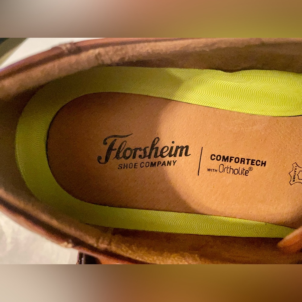 Florsheim dress shoes, Size 13, Comfortech with Ortholite insoles. - Picture 5 of 5